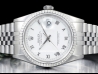 Rolex Datejust 36 Bianco Jubilee White Milk Roman  Watch  16220